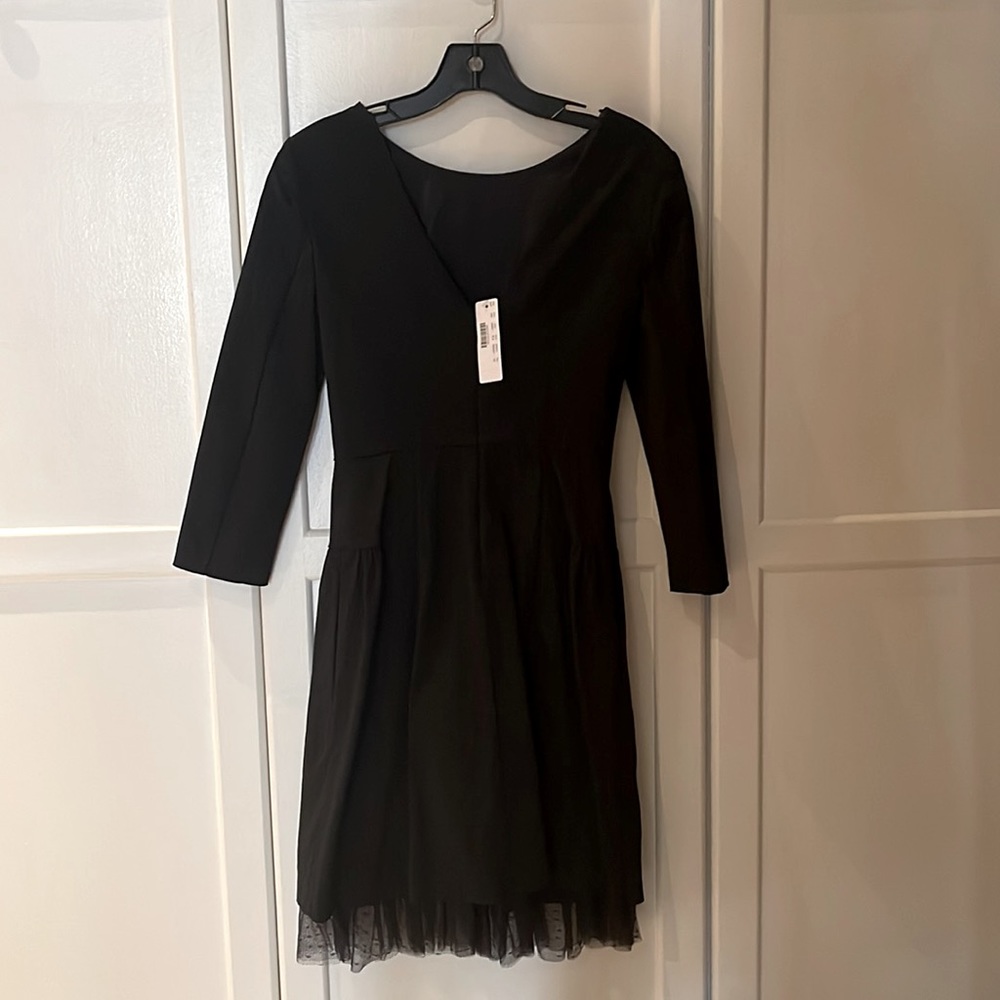 🎉 HP 🎉 NWT❣️ J. Crew Dress with Tulle Hem - Picture 5 of 6
